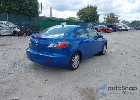 2012 Mazda Mazda3 I Grand Touring из США, поврежденный, VIN JM1BL1W87C1652387